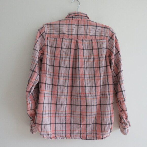 REI COOP Wallace Lake Flannel Shirt in Light Pink Plaid Gorpcore Outdoor Fall XS - Picture 11 of 14